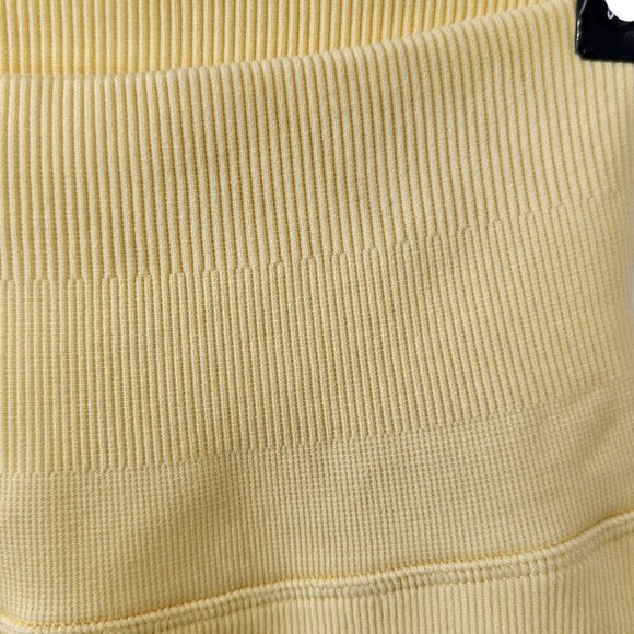 Spiritual Gangster Womens Love Sculpt Legging, Ribbed, Athletic,Yellow,Size XS/S - Picture 8 of 10